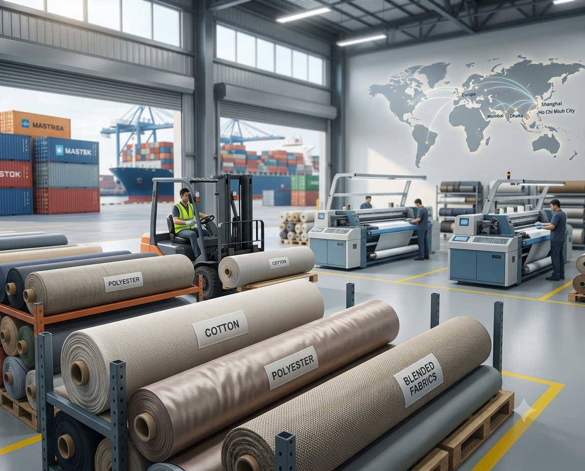 Top Exported Fabrics from Asia in 2026: Market Trends and Global Demand
